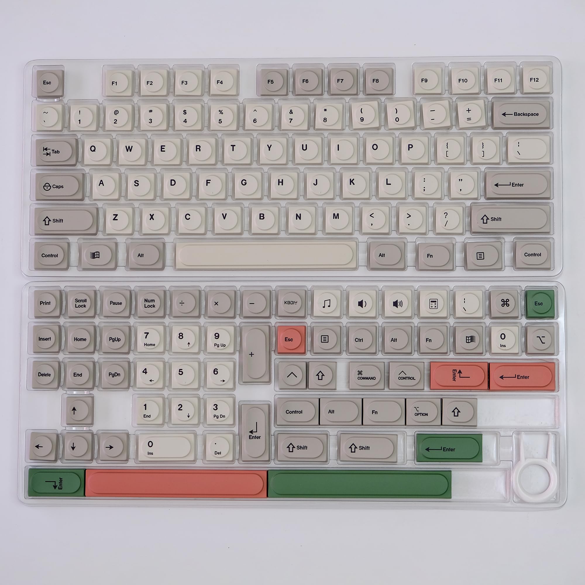 Amazon.co.jp: YMKPVR KBDiy 9009 Doys キーキャップ ロープロファイル